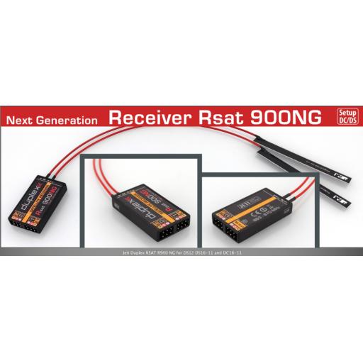 Jeti Duplex RSAT R900 NG for DS12 DS16-11 and DC16-11